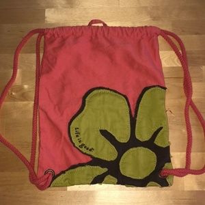life is good drawstring backpack